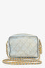 Pre-Loved Chanel™ 1996-97 Blue CC Denim Mini Camera Bag (As Is)