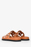 Hermès Brown Leather Extra Sandals Size 35