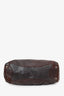 Miu Miu Burgundy Leather Top Handle Bag