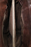 Miu Miu Burgundy Leather Top Handle Bag