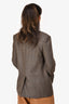 A.L.C. Brown Wool Checked Blazer Size 2