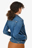 L'Agence Blue Denim Button Up Jacket Size S