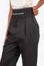 Alexander Wang Black Logo Waist Band Pants Size 2