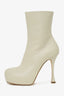 Magda Butrym Cream Leather Boots Size 39