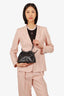 Mansur Gavriel Black Leather Baci Frame Crossbody