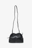 Mansur Gavriel Black Leather Baci Frame Crossbody
