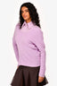Maje Purple V-Neck Long Sleeve Sweater Size 1