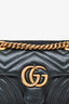 Gucci Black Leather Marmont Small Shoulder Bag (As Is)