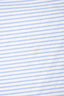 Caroline Constas White/Blue Striped High Low Ruffled Skirt Size S