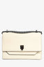Valextra Cream Calfskin Leather Spritzer Small Crossbody