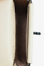 Valextra Cream Calfskin Leather Spritzer Small Crossbody