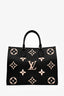 Louis Vuitton Black/Beige Giant Empreinte Onthego MM Tote
