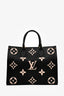 Louis Vuitton Black/Beige Giant Empreinte Onthego MM Tote