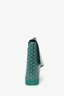 Goyard Green Goyardine Citadin Messenger Bag with Strap