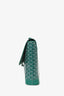 Goyard Green Goyardine Citadin Messenger Bag with Strap