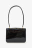 Celine Black Patent Calfskin Teen Garance Top Handle Bag