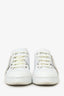 Roger Vivier White Leather Buckle Sneakers Size 35
