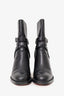 Christian Louboutin Black Leather Karistrap 70 Ankle Boots Size 36.5