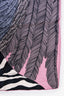 Hermes Purple Multicolour 'Zebra Pegasus' Silk Scarf