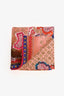 Louis Vuitton Multicolour Monogram Map Silk Scarf