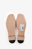 Gucci Pink Leather Gucci Cut Slides Size 37.5