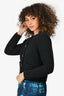 Ba&sh Black Knit Cropped Cardigan Size 0