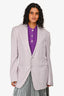 Tom Ford for Harry Rosen Vintage Light Purple Silk/Mohair/Wool Blazer Size 7-50R