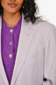 Tom Ford for Harry Rosen Vintage Light Purple Silk/Mohair/Wool Blazer Size 7-50R