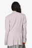 Tom Ford for Harry Rosen Vintage Light Purple Silk/Mohair/Wool Blazer Size 7-50R