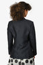 DSquared2 Black Wool/Silk Single Breasted Blazer Size 44