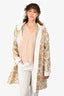 Mr & Mrs Italy White/Gold Embroidered Coat Size XS