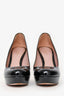 Gucci Black Patent Leather Platform Pumps Size 37