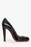 Christian Louboutin Black Patent 'Fifi' 100 Pumps Size 37.5