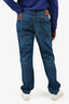 Valentino Dark Blue Wash Denim Slim Fit Jeans Size 36 Mens