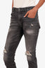 R13 Dark Grey Distressed Jeans Size 28