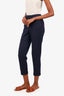 Judith & Charles Navy Wool Pinstripe Pants Size 6