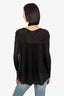 Akris Black Pleated Cardigan Estimated Size M