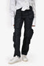 Orseund Iris Black Cotton Cargo Pants Size XS