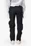 Orseund Iris Black Cotton Cargo Pants Size XS