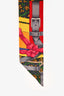 Hermès Multicolour Silk Belt Printed Twilly