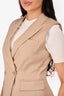 Veronica Beard Tan 'Anouka' Vest Size 4