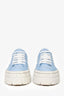 Prada Light Blue Double Wheel Re-Nylon 'Gabardine' Sneakers Size 37