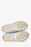 Prada Light Blue Double Wheel Re-Nylon 'Gabardine' Sneakers Size 37
