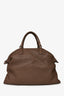 Bottega Veneta Brown Leather Intrecciato Convertible Maxi Top Handle