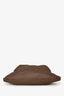Bottega Veneta Brown Leather Intrecciato Convertible Maxi Top Handle
