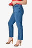 Frame Blue Denim Medium Wash Flare Jeans Size 28