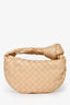 Bottega Veneta Beige Intrecciato Leather Mini Jodie