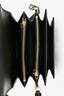 Marni Black Saffiano Leather Medium Trunk Crossbody Bag