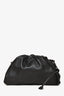 Bottega Black Smooth Leather Mini Pouch Crossbody