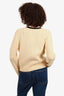Sandro Cream/Black Knit Cardigan Size 1 (As Is)
